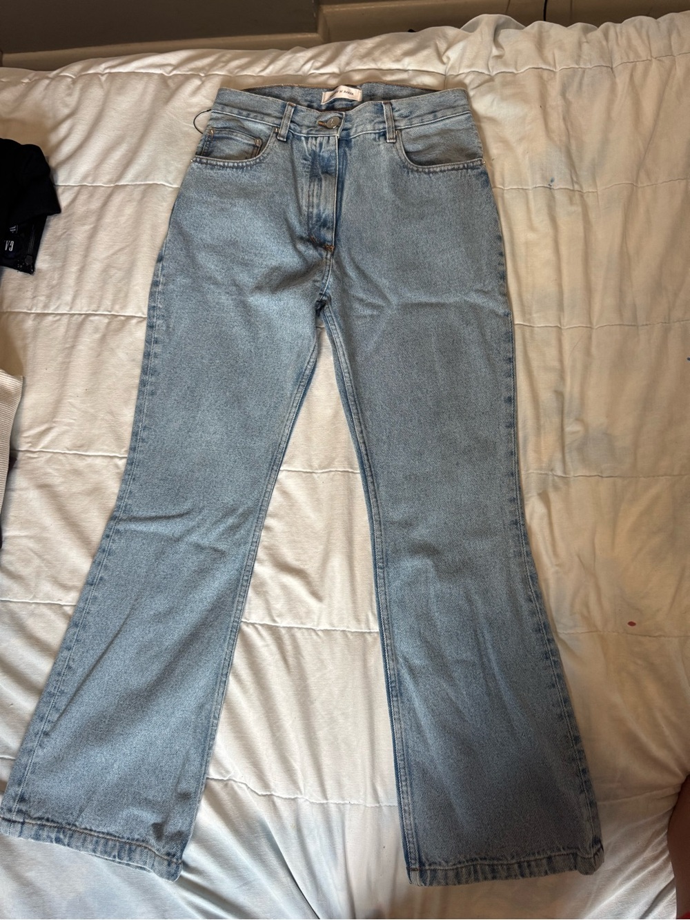 Women's Light Blue Flare Jeans ernest w. baker READ SIZE